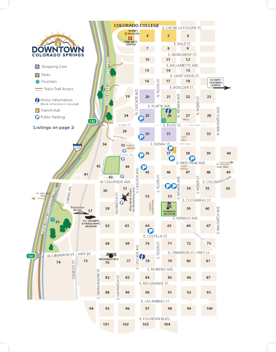 Visitor map