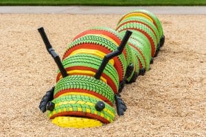 Casey the Terrific Tire Caterpillar