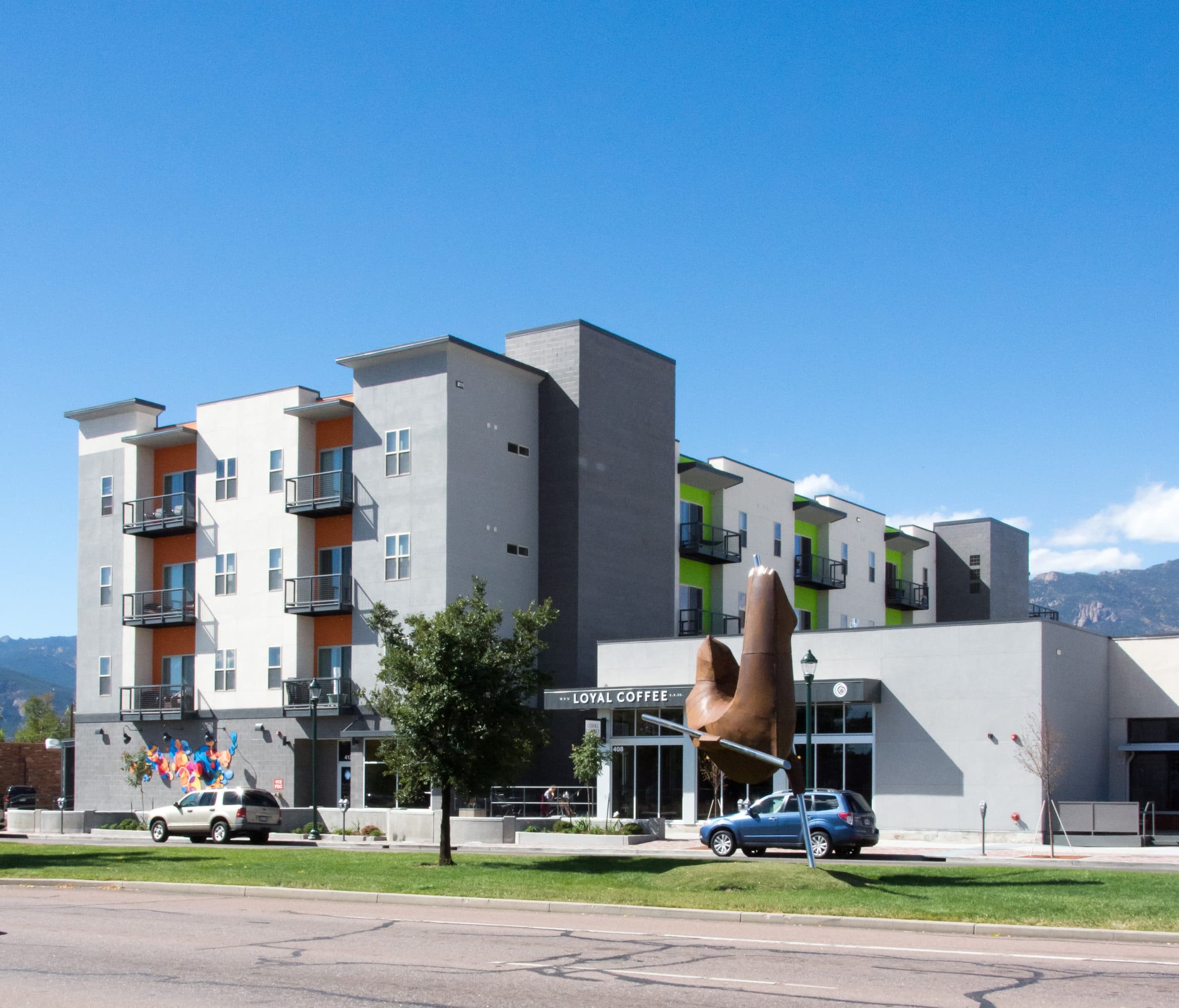 Blue Dot Place presenting 412 S. Nevada Ave.