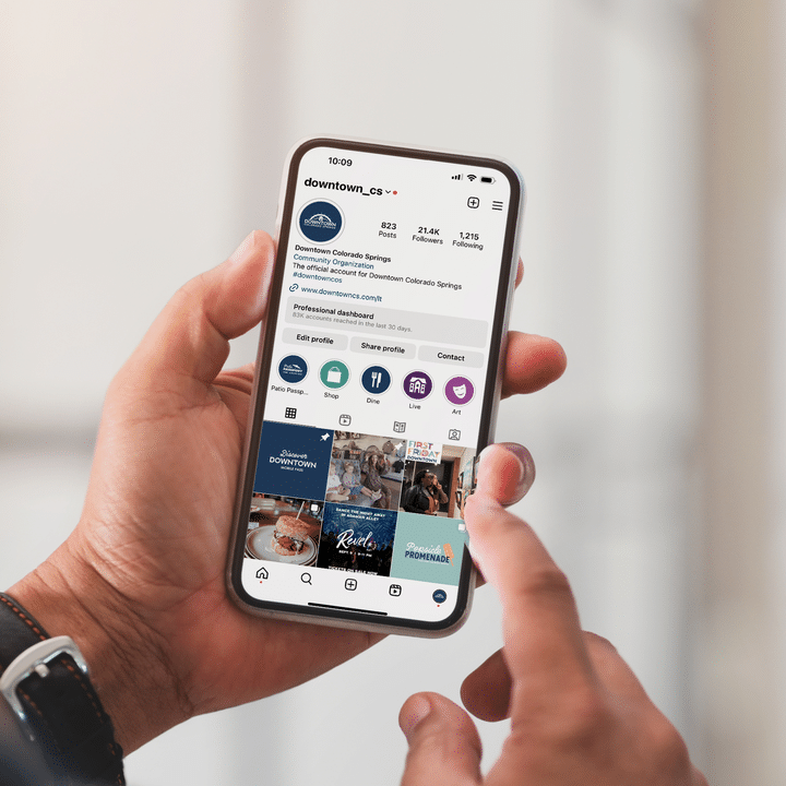Follow along with us on social media