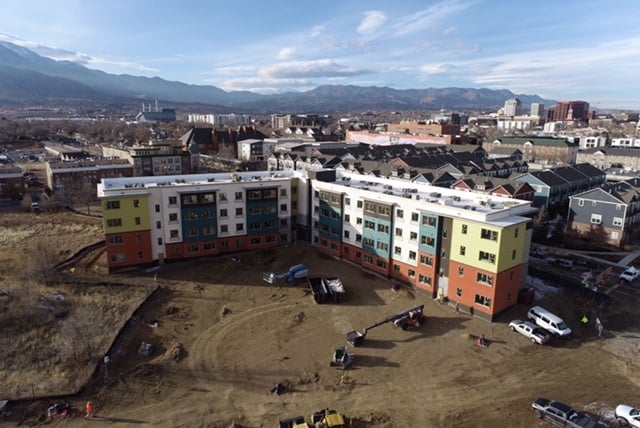 Sumner House at Draper Commons* presenting Fountain Blvd. & Wahsatch Ave.