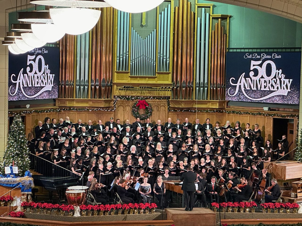 Group photo of a choir.