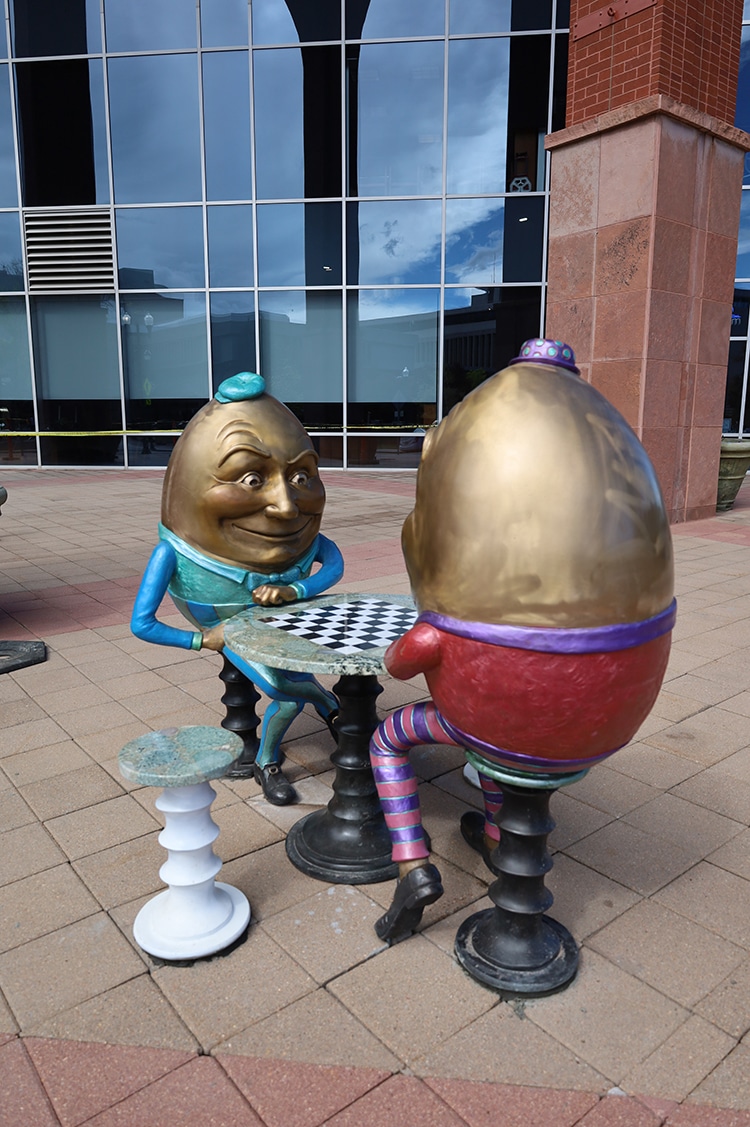 Eggschange presenting Located inside of Plaza of the Rockies South Tower